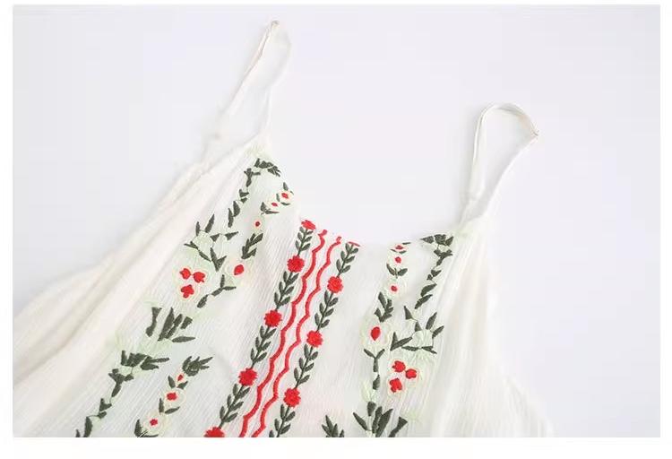 Enchanted Blooms Embroidered Maxi Dress