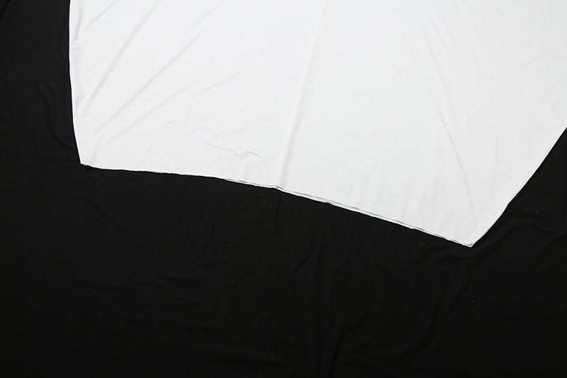 Women’s White Slim Fit Sleeveless Maxi Dress – Turtleneck A-Line Party Two-Piece Set