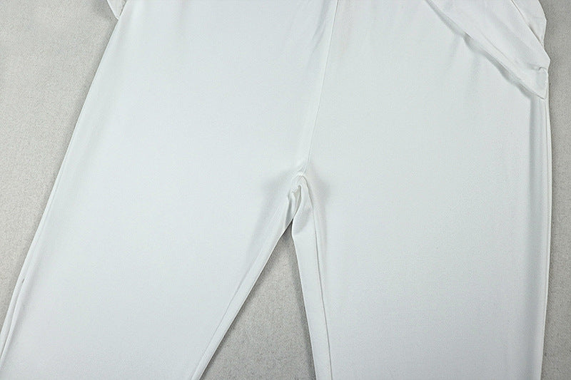 🖤 Aria Cutout Zip-Front Slim Jumpsuit