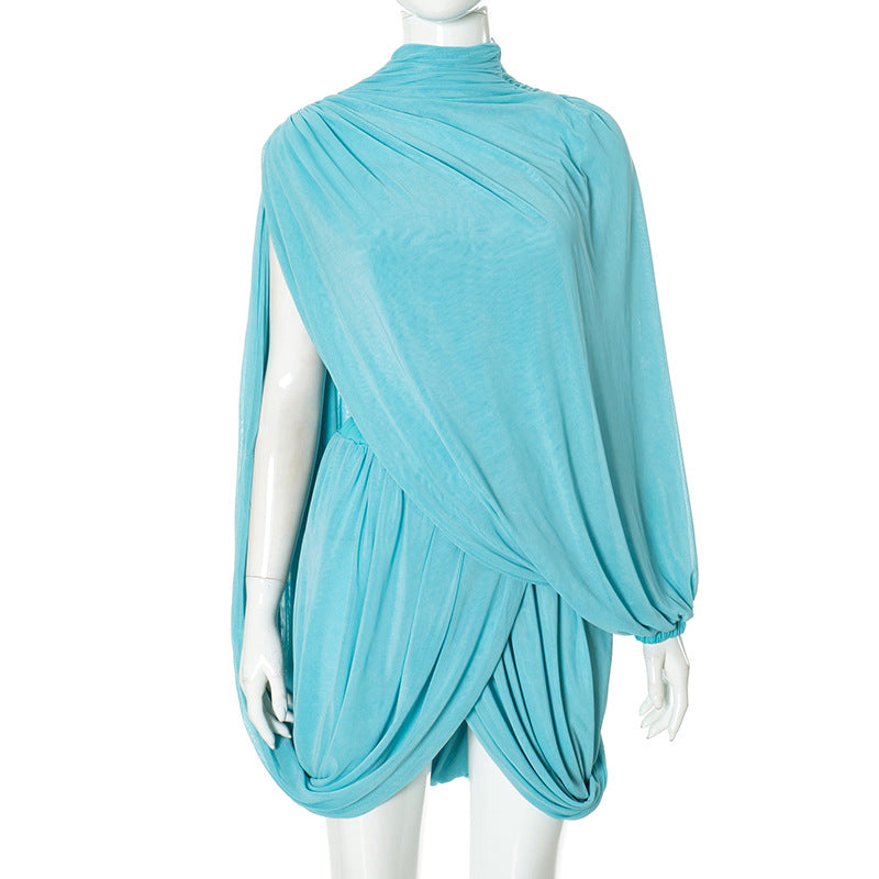 The Elegant Mock Neck Set