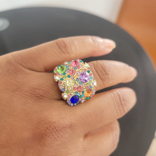 Multi Color Stretchable Ring