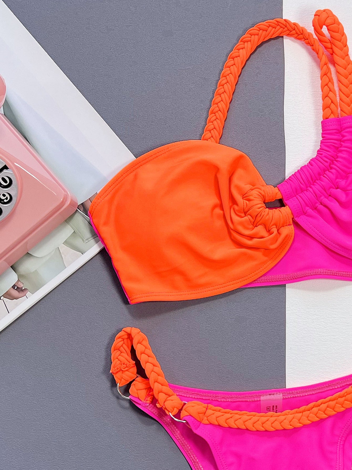 Sunset Horizon Tube Bikini Set