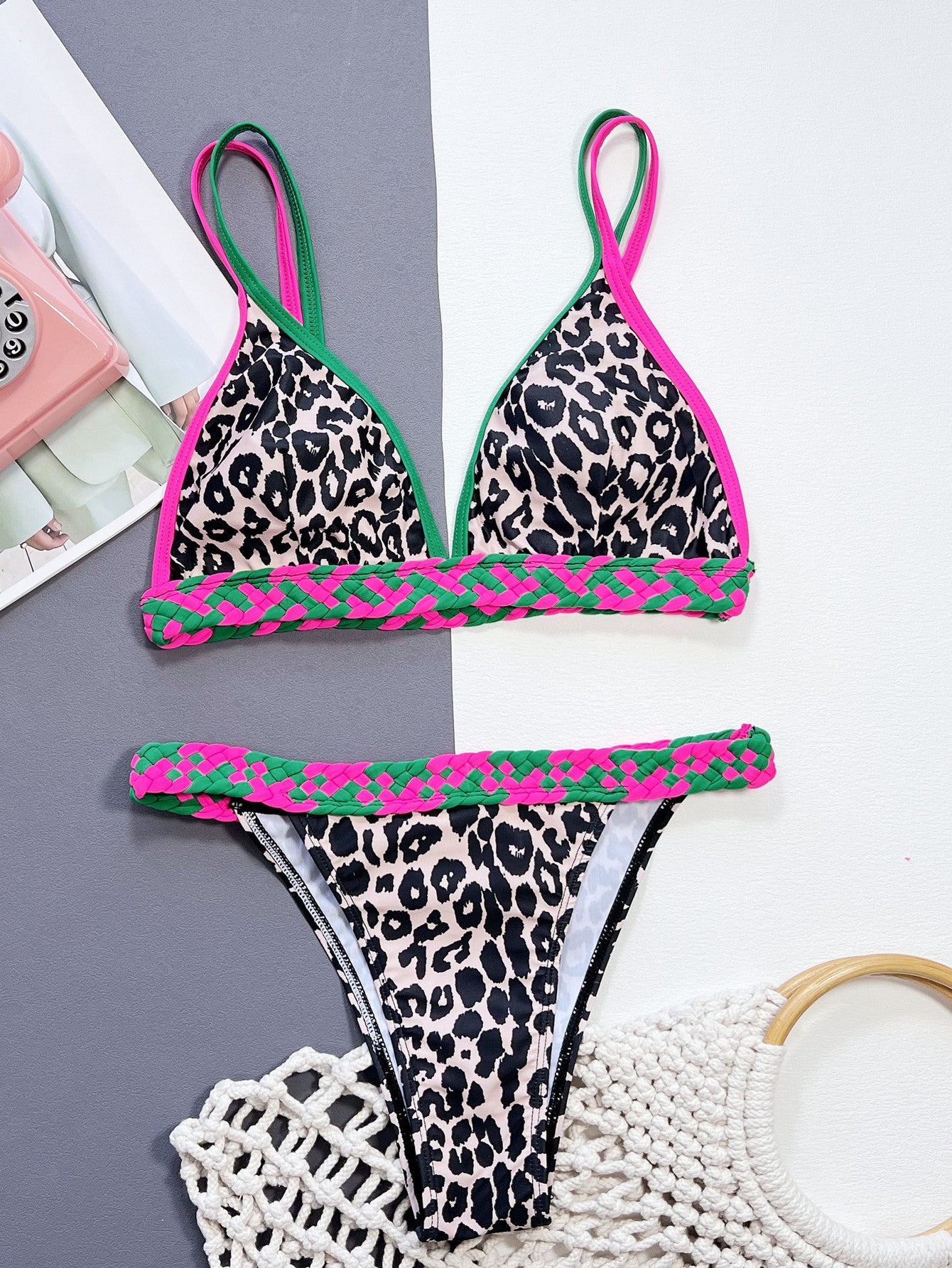 Wild Escape Leopard Bikini Set