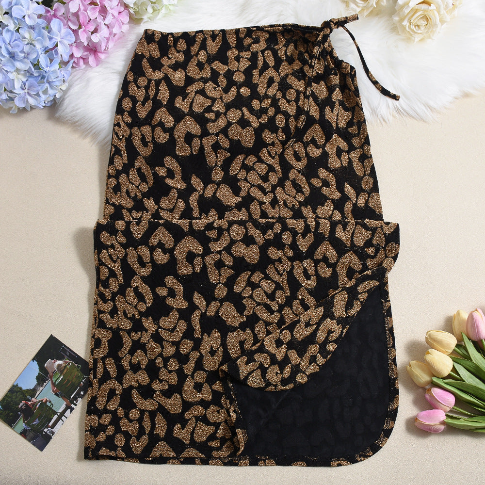 The "Wild One" Asymmetric Midi Skirt