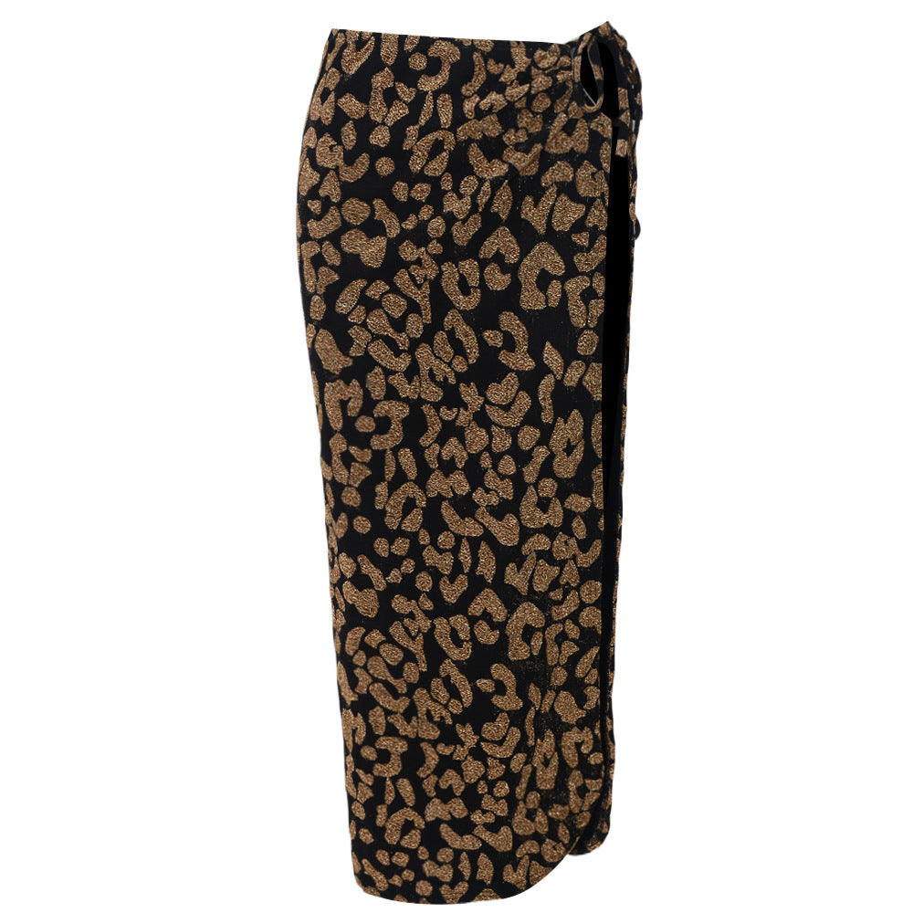 The "Wild One" Asymmetric Midi Skirt