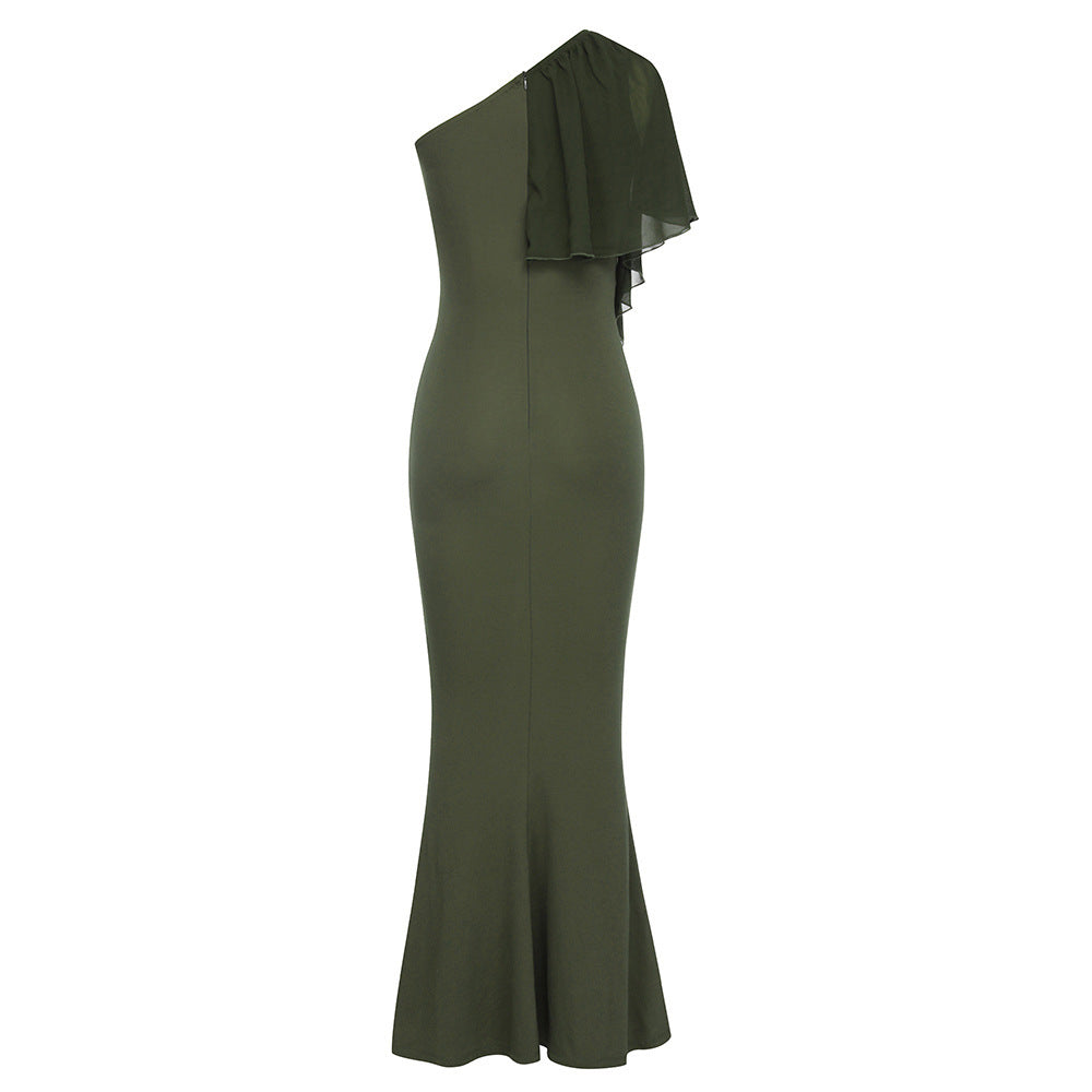 The "Eclipse" Asymmetric Bodycon Dress