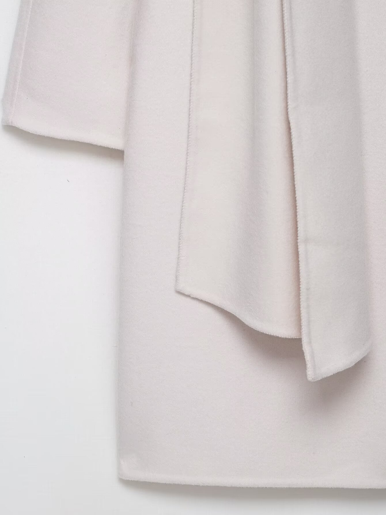 Elegant High-Grade Wool Blended Coat