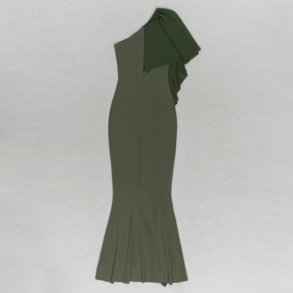 The "Eclipse" Asymmetric Bodycon Dress