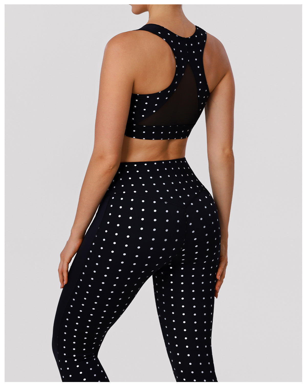 Dot Motion High-Waist Fitness Set