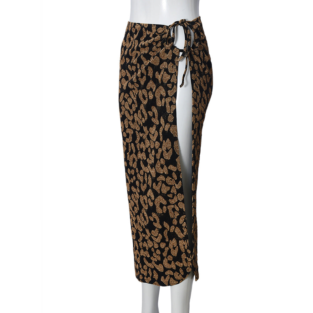 The "Wild One" Asymmetric Midi Skirt