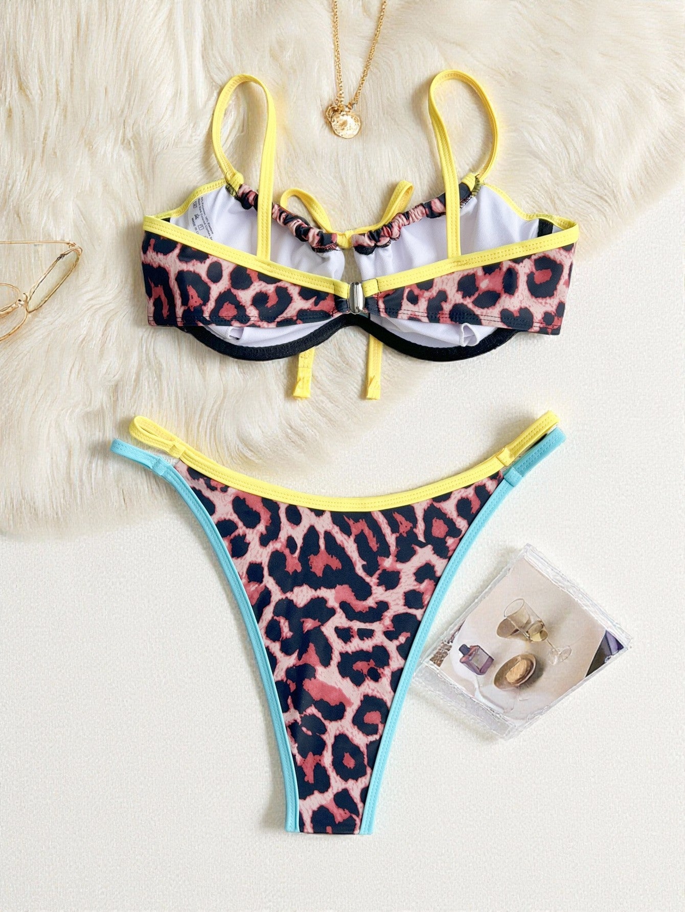 Wild Charm Push-Up Bikini Set