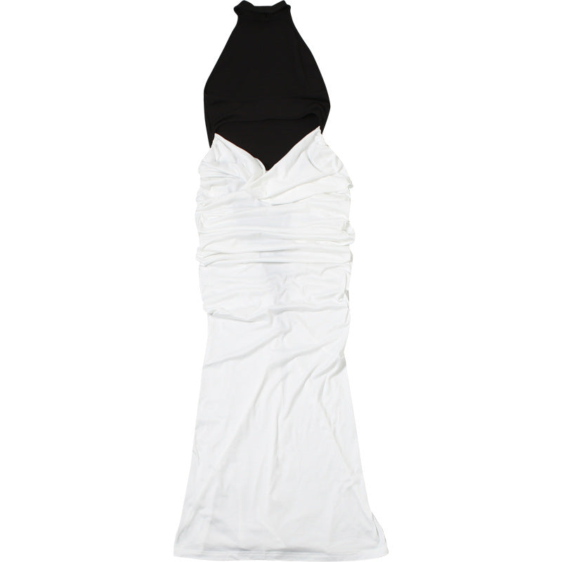 The "Radiance" Halter Maxi Dress