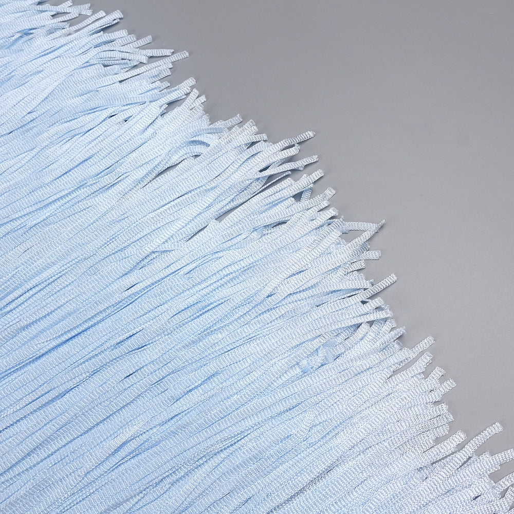 Ethereal Glow Halter Maxi Dress