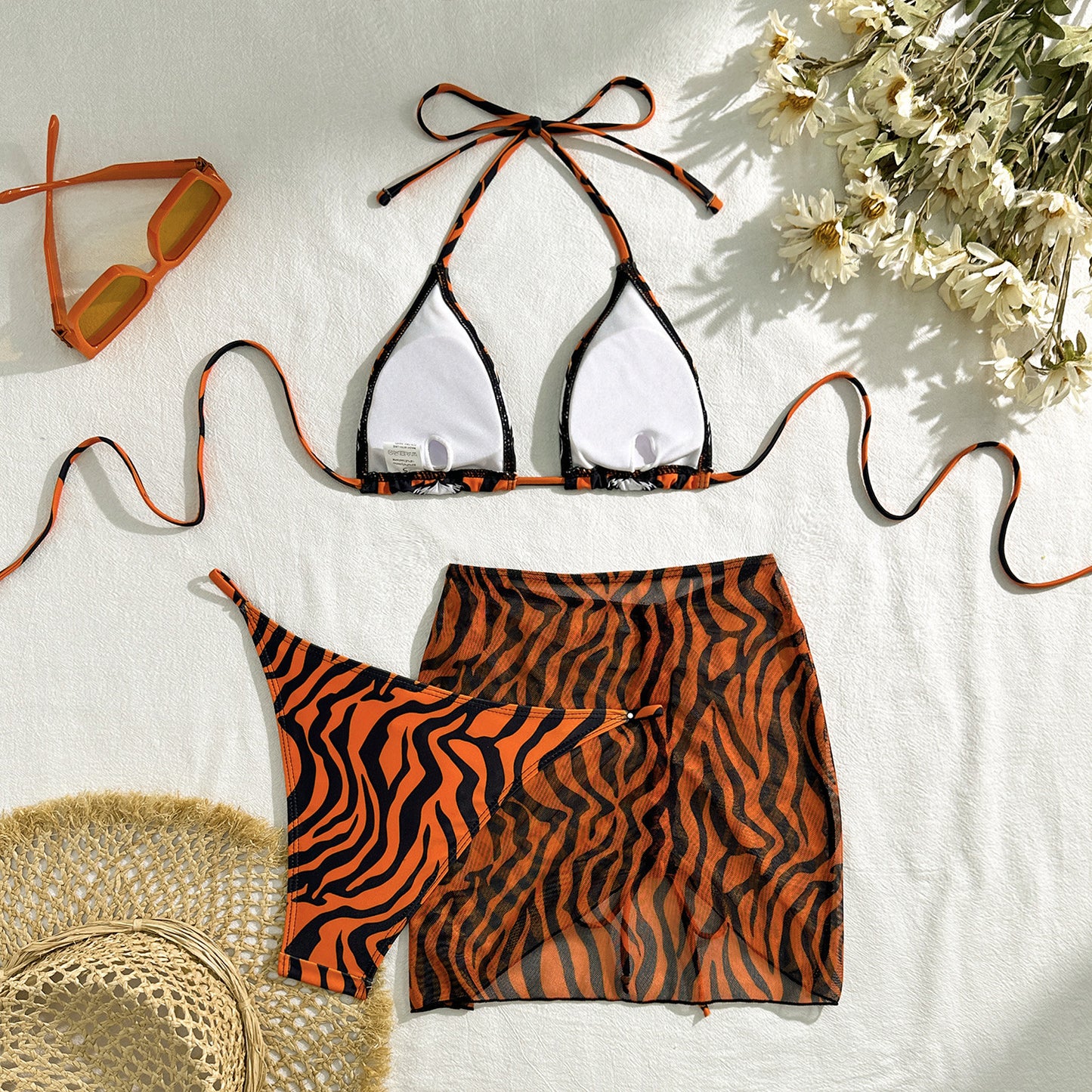 The "Wildcat" Ruched Bikini Set