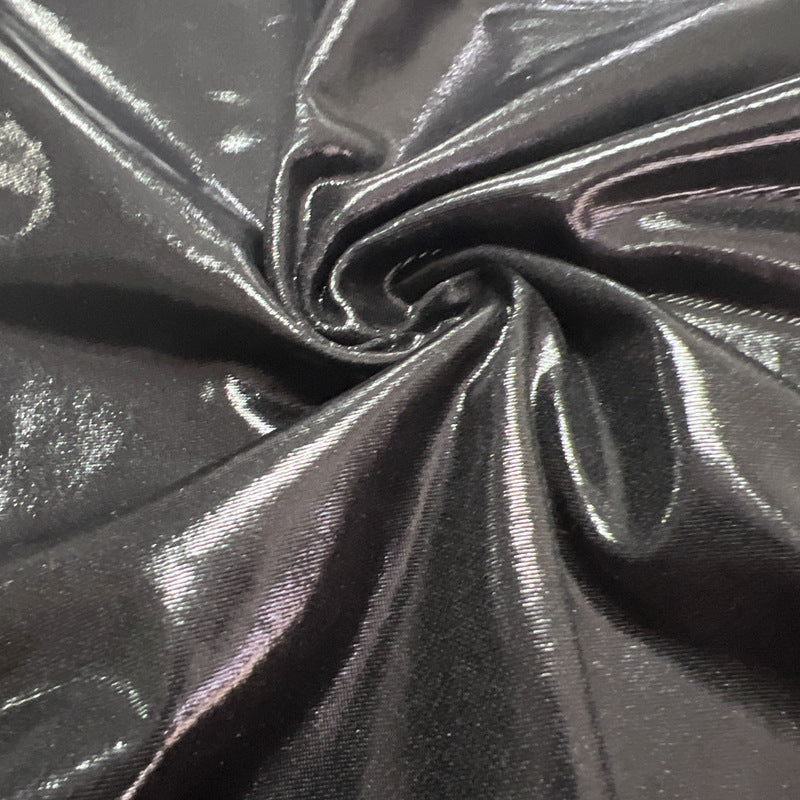 Sexy Faux Leather Split Maxi Dress