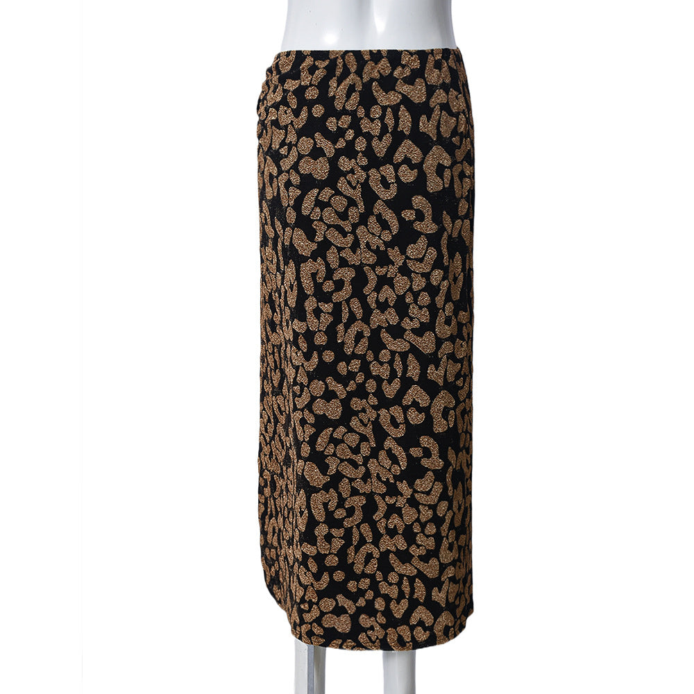 The "Wild One" Asymmetric Midi Skirt