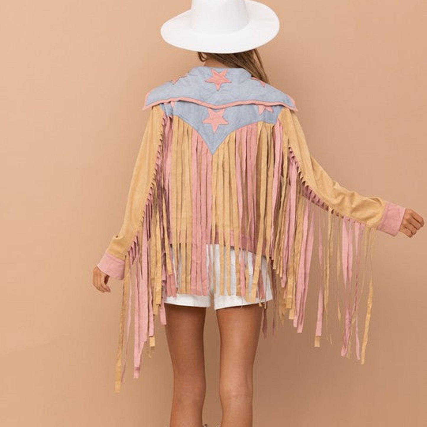 Starry Tassel Casual Jacket