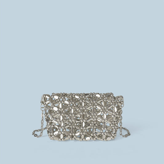 Handmade Beaded Crossbody Pouch