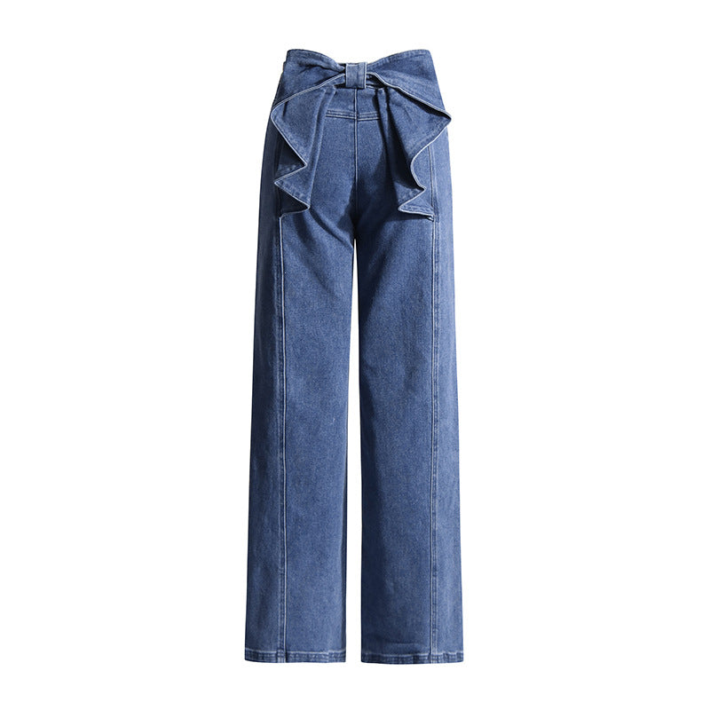 Elegant High-Waist Straight Jeans – Chic, Flattering & Timeless