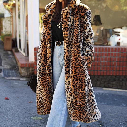 The "Wilderness" Animal Print Coat