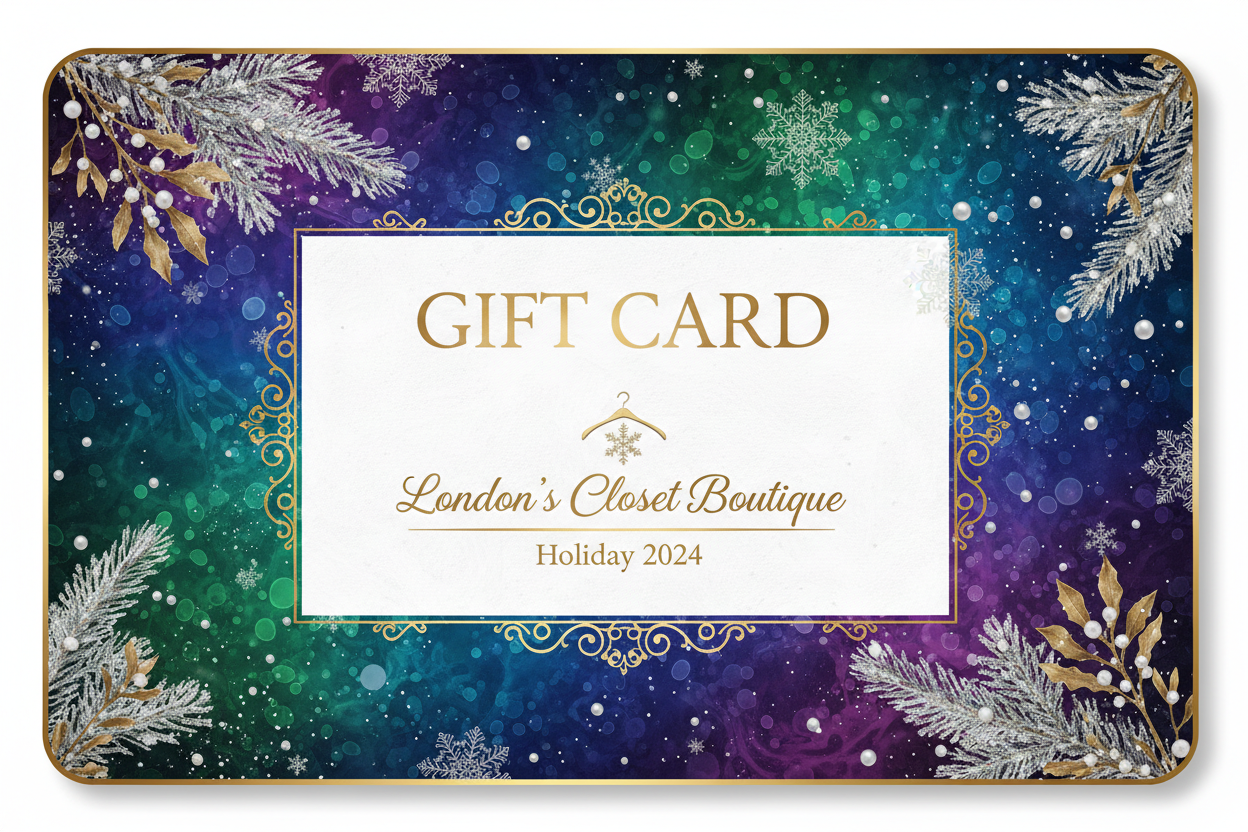 Holiday Winter Gift Card