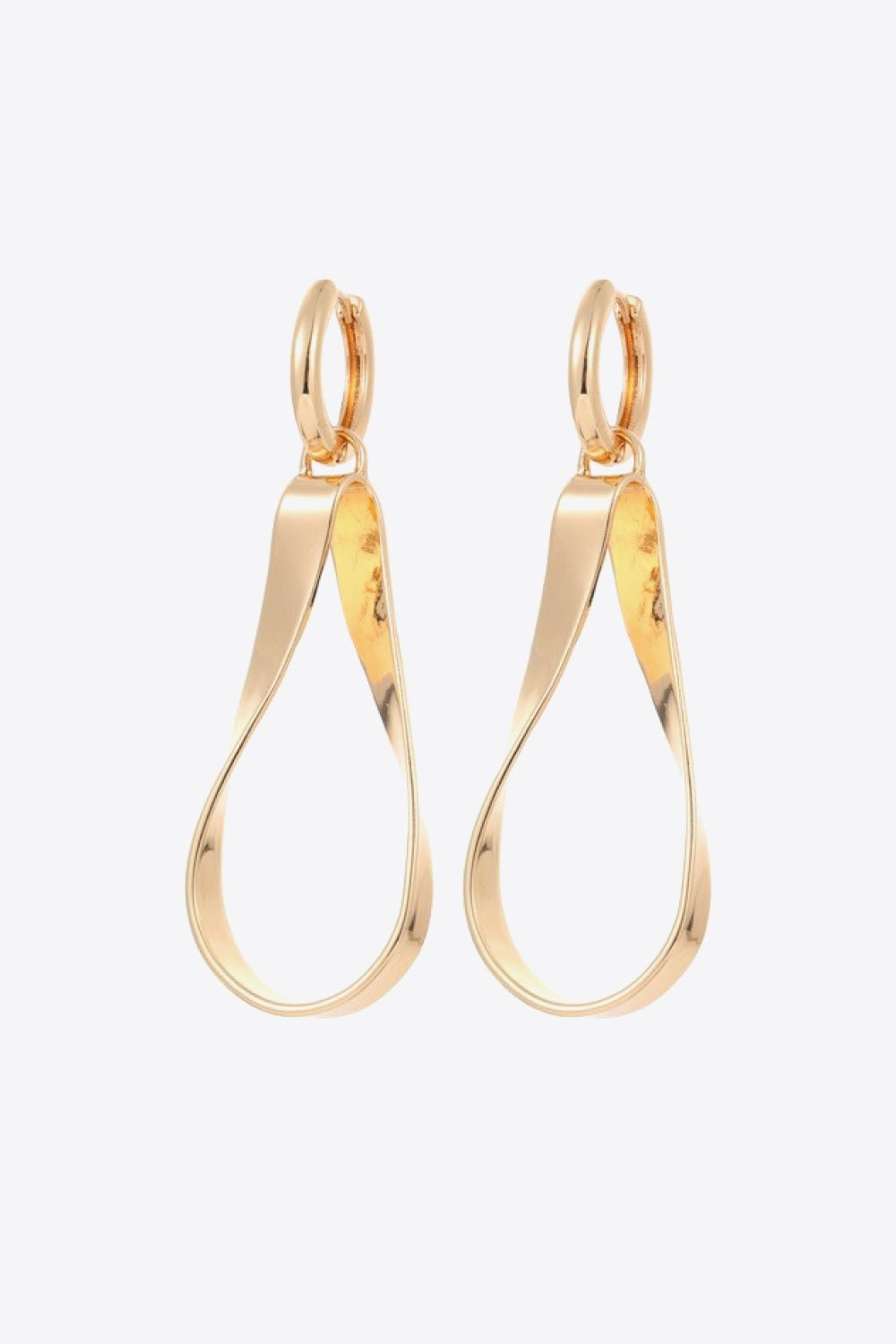 Alloy 18K Gold-Plated Earrings - London's Closet Boutique