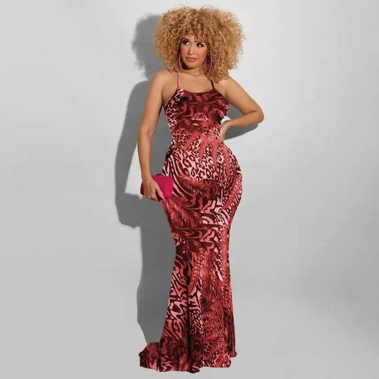 B Fierce Floor Length Maxi Dress - London's Closet Boutique