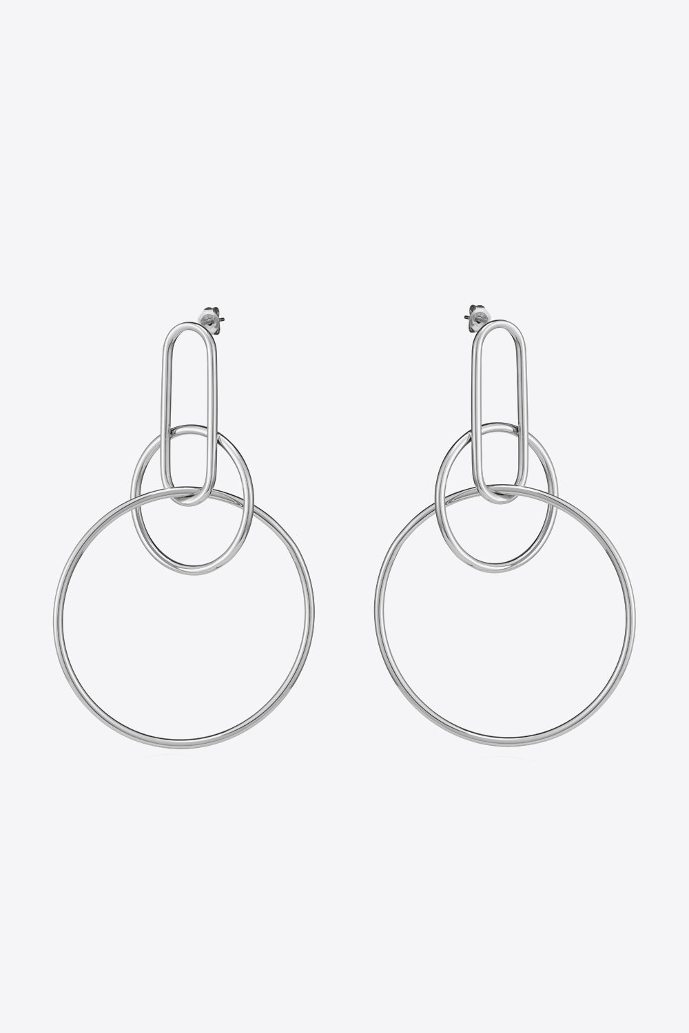 Speak For Yourself Link Hoop Earrings - London's Closet Boutique