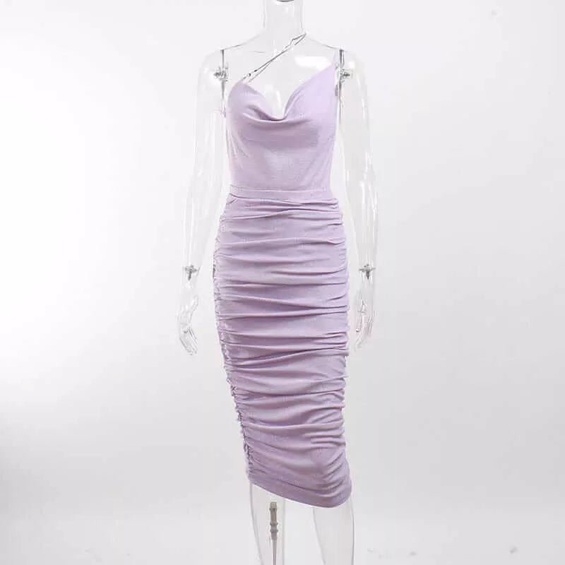 Violet Light Dress - London's Closet Boutique