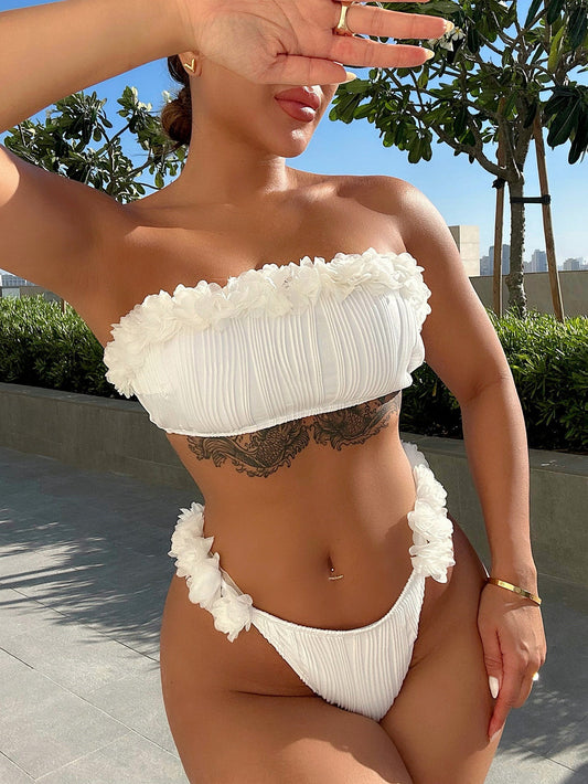 Vision Cloudy Two Piece Swimsuit - London's Closet Boutique