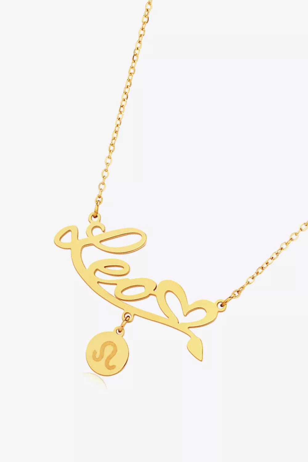 Zodiac Pendant Zircon Necklace - London's Closet Boutique